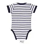 SOL'S MILES BABY STRIPED BODYSUIT - SOL'S