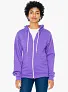  UNISEX FLEX FLEECE ZIP HOODIE - American Apparel