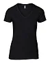  WOMEN'S LIGHTWEIGHT V-NECK TEE - Anvil