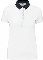 LADIES' TWO-TONE JERSEY POLO SHIRT - Kariban