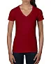 WOMEN'S LIGHTWEIGHT V-NECK TEE - Anvil