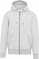 Muška vintage hoodica s patentom - Kariban