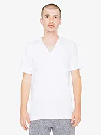 Unisex yersey V majica kratkih rukava - 146 g/m² - American Apparel