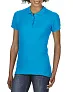  SOFTSTYLE® LADIES' DOUBLE PIQUÉ POLO - Gildan