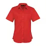  WOMEN'S SHORT SLEEVE POPLIN BLOUSE - Premier