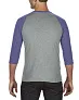  ADULT TRI-BLEND ¾ SLEEVE RAGLAN TEE - Anvil
