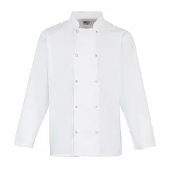 CHEF'S LONG SLEEVE STUD JACKET - Premier