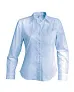  LADIES' LONG-SLEEVED COTTON POPLIN SHIRT - Kariban