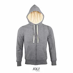 UNISEX ZIPPED JACKET WITH \"SHERPA\" LINING - SOL'S