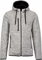 MEN'S HEATHER HOODED JACKET - Proact