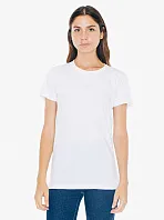 WOMEN'S FINE JERSEY SHORT SLEEVE T-SHIRT - American Apparel