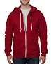 ADULT FULL-ZIP HOODED FLEECE - Anvil