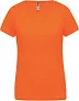  LADIES’ V-NECK SHORT SLEEVE SPORTS T-SHIRT - Proact