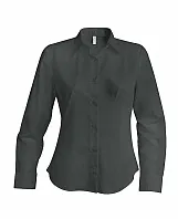 LADIES' LONG-SLEEVED NON-IRON SHIRT - Kariban