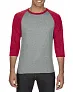  ADULT TRI-BLEND ¾ SLEEVE RAGLAN TEE - Anvil