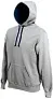  MEN'S CONTRAST HOODED SWEATSHIRT - Kariban