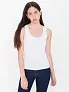  WOMEN'S COTTON SPANDEX TANK TOP - American Apparel