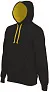  MEN'S CONTRAST HOODED SWEATSHIRT - Kariban