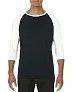  ADULT TRI-BLEND ¾ SLEEVE RAGLAN TEE - Anvil