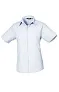  WOMEN'S SHORT SLEEVE POPLIN BLOUSE - Premier