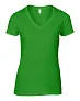 WOMEN'S LIGHTWEIGHT V-NECK TEE - Anvil