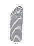  SOL'S MILES WOMEN - ROUND NECK STRIPED T-SHIRT - SOL'S