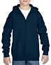  HEAVY BLEND™ YOUTH FULL ZIP HOODED SWEATSHIRT - Gildan