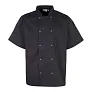  CHEF'S SHORT SLEEVE STUD JACKET - Premier