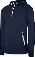 ZIP NECK HOODED SPORTS SWEATSHIRT - Proact