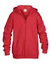  HEAVY BLEND™ YOUTH FULL ZIP HOODED SWEATSHIRT - Gildan