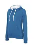  LADIES’ CONTRAST HOODED SWEATSHIRT - Kariban