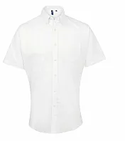 MEN’S SHORT SLEEVE SIGNATURE OXFORD SHIRT - Premier
