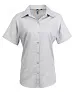  WOMEN'S SHORT SLEEVE SIGNATURE OXFORD BLOUSE - Premier