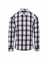 'GINMILL' CHECK - WOMEN'S LONG SLEEVE COTTON SHIRT - Premier