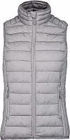LADIES' LIGHTWEIGHT SLEEVELESS FAKE DOWN JACKET - Kariban