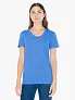  WOMEN'S POLY-COTTON SHORT SLEEVE T-SHIRT - American Apparel