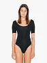  WOMEN'S COTTON SPANDEX DANCE BODYSUIT - American Apparel