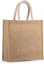  JUTE CANVAS TOTE - LARGE - Kimood