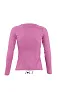  SOL'S MAJESTIC - WOMEN'S ROUND COLLAR LONG SLEEVE T-SHIRT - SOL'S