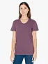  WOMEN'S POLY-COTTON SHORT SLEEVE T-SHIRT - American Apparel