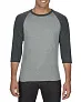  ADULT TRI-BLEND ¾ SLEEVE RAGLAN TEE - Anvil