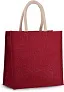  JUTE CANVAS TOTE - LARGE - Kimood