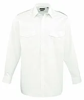 MEN’S LONG SLEEVE PILOT SHIRT - Premier
