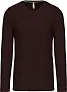  MEN'S LONG-SLEEVED V-NECK T-SHIRT - Kariban