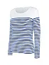  LADIES’ LONG-SLEEVED BRETON STRIPE TOP - Kariban
