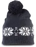  FAIR ISLE KNIT BEANIE - K-UP