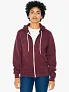  UNISEX FLEX FLEECE ZIP HOODIE - American Apparel