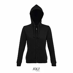 Ženska hoodica s patentom - 280 g/m² - SOL'S