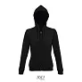  Ženska hoodica s patentom - 280 g/m² - SOL'S