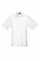 MEN'S SHORT SLEEVE POPLIN SHIRT - Premier